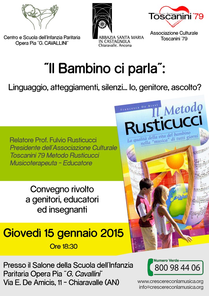 Convegno: "Il Bambino ci parla" - Chiaravalle - 15/01/2015